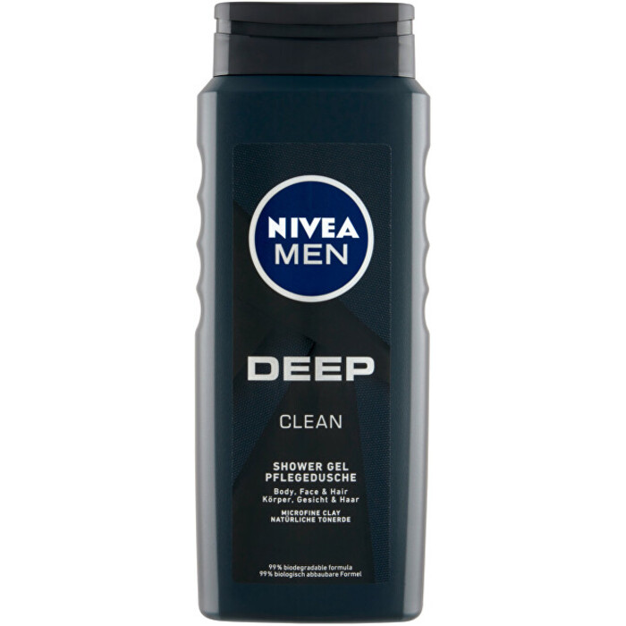 Nivea Men Deep Shower Gel - Sprchový gel 500 ml