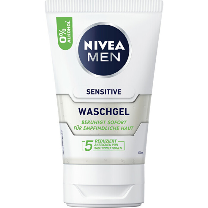 Nivea Men Sensitive Wash Gel - Čisticí gel 100 ml
