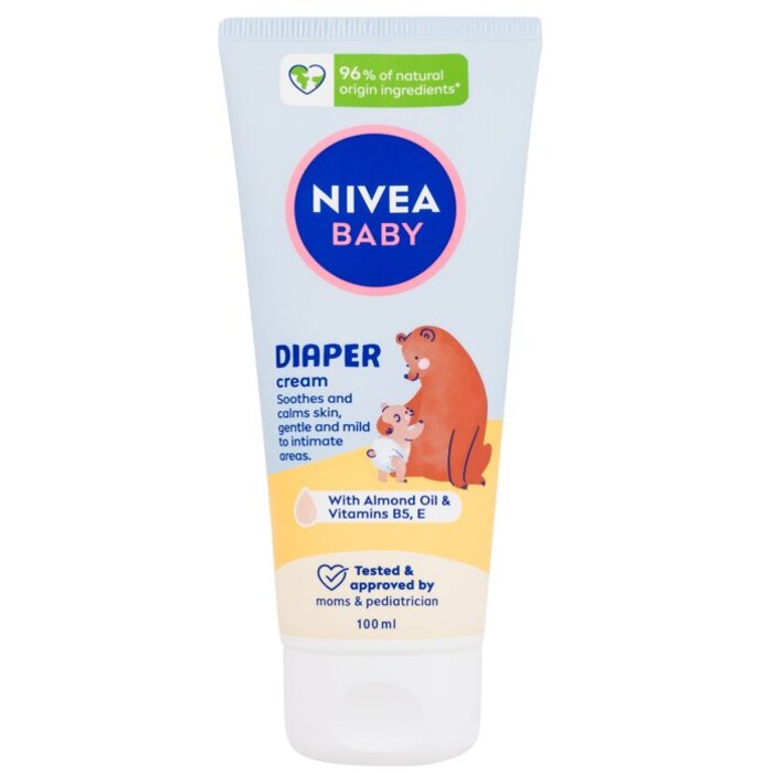 Nivea Baby Diaper Cream - Zklidňující krém na oblast plenek 100 ml