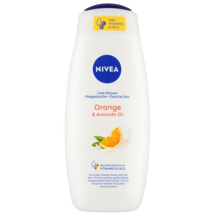 Nivea Orange & Avocado Oil Care Shower Gel - Sprchový gel 500 ml