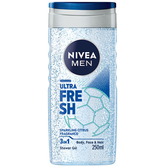 Nivea Ultra Fresh Shower Gel - Sprchový gel pro muže 250 ml