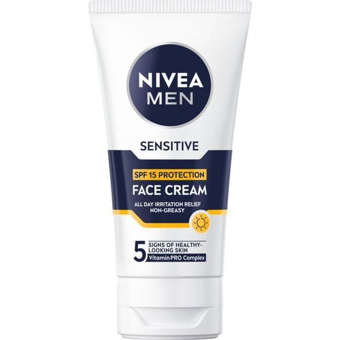 Men Sensitive Face Cream SPF 15 - Ochranný pleťový krém
