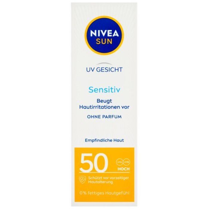 Sensitive SPF 50 Sun Allergy Protection - Pleťový krém na opalování pro citlivou pleť