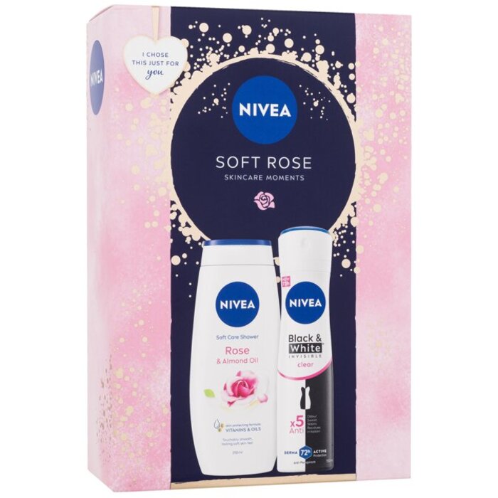 Nivea Soft Rose Set - Dárková sada 150 ml