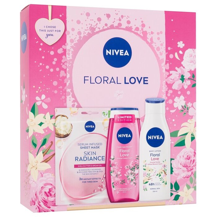 Nivea Floral Love Dárková sada 250 ml