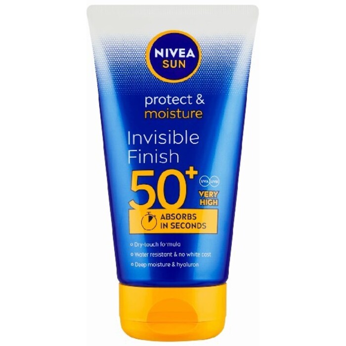 Invisible Finish Sun Protect & Moisture Sun Milk SPF 50+ - Mlieko na opaľovanie
