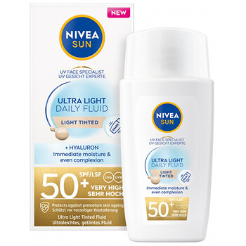 Sun Ultra Light Tinted Fluid SPF 50+ - Ultralehký tónovací pleťový fluid 40 ml