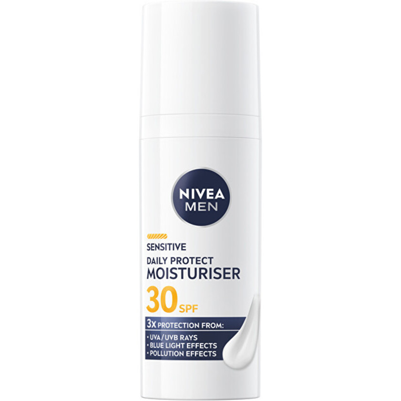 Men Sensitive Daily Protect Moisturiser - Hydratační denní krém pro muže SPF 30