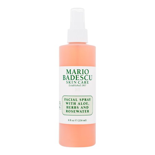 Facial Spray Aloe, Herbs a Rosewater Spray - Hydratačný a rozjasňujúci pleťový sprej
