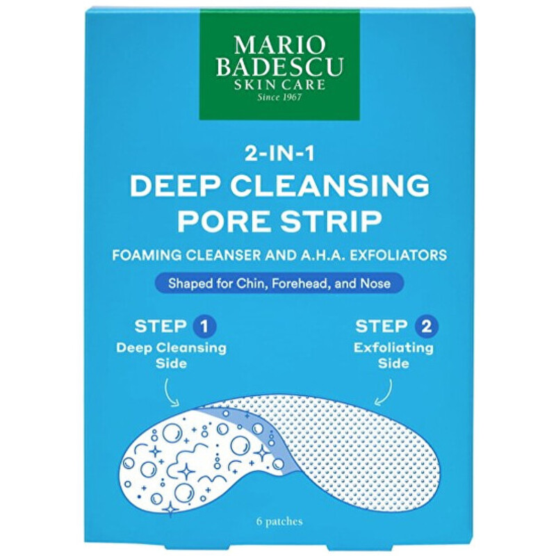 2-In-1 Deep Cleansing Pore Strip - 2 v 1 čisticí páska na póry ( 6 ks )