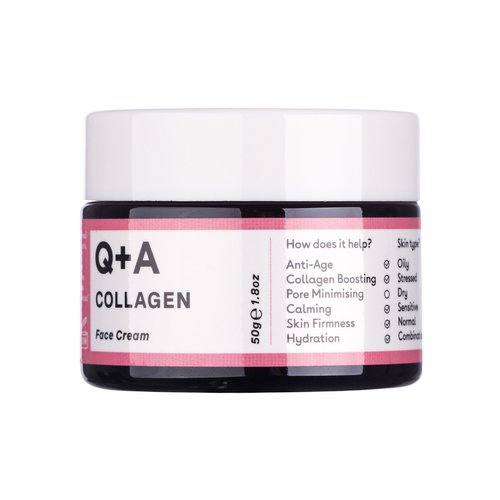 Q+A Collagen Cream - Zpevňující pleťový krém s kolagenem 50 g