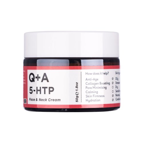 Q+A 5 - HTP Face & Neck Cream - Zpevňující krém na obličej a krk 50 g