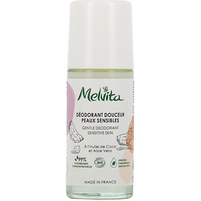 Melvita Gentle dámský deodorant - Organický kuličkový dámský deodorant 50 ml