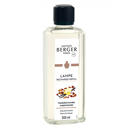 Maison Berger Paris Amber Powder Lampe Recharge/Refill ( Ambrový prach ) - Náplň do katalytické lampy 500 ml