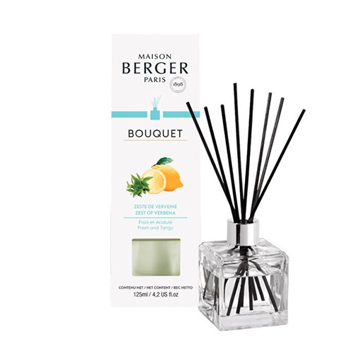 Maison Berger Paris Cube Scented Bouquet aroma difuzér s náplní 125 ml (Zest of Verbena)