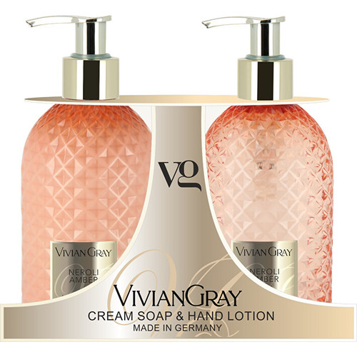 Vivian Gray Neroli & Amber Cream Soap & Hand Lotion Set - Kosmetická sada péče o ruce