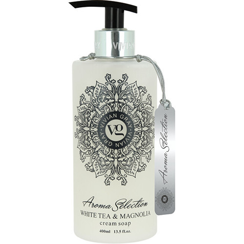 Aróma Selection White Tea & Magnolia Cream Soap - Krémové tekuté mydlo

