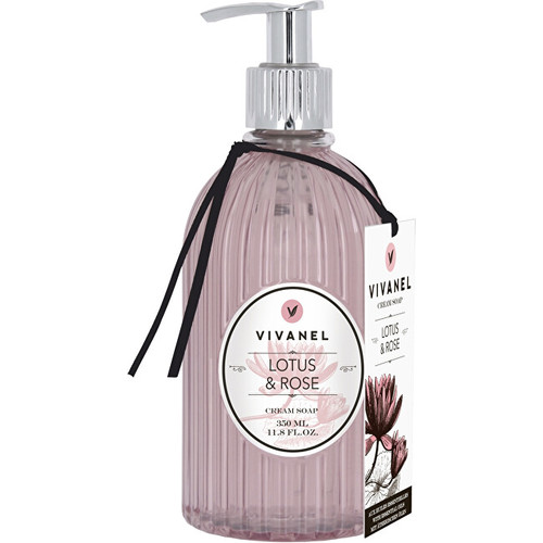 Lotus & Rose Cream Soap - Tekuté krémové mýdlo