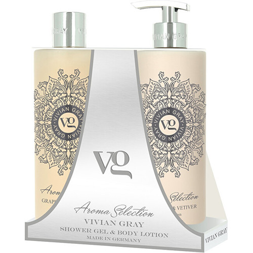 Vivian Gray Aroma Selection sprchový a koupelový gel 500 ml + tělové mléko 500 ml dárková sada