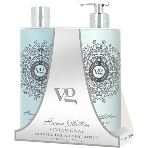 Vivian Gray Aroma Selection sprchový a koupelový gel 500 ml + tělové mléko 500 ml dárková sada