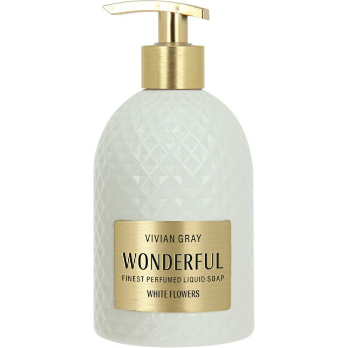 Wonderful White Flowers Liquid Soap - Luxusní tekuté mýdlo