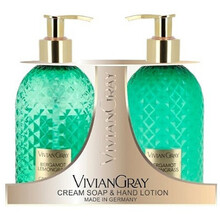 Bergamot & Lemongrass Cream Soap & Hand Lotion Set - Kozmetická sada n a ruky
