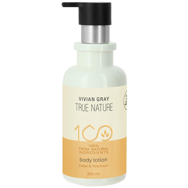 True Nature Cedar & Patchouli Body Lotion - Tělové mléko