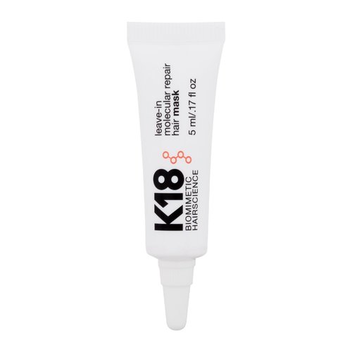 K18 Leave-In Molecular Repair Hair Mask - Bezoplachová maska pro poškozené vlasy 15 ml