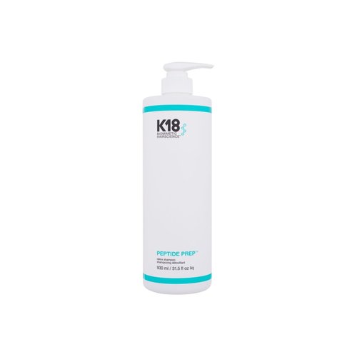 K18 Biomimetic Hairscience Peptide Prep Detox Shampoo - Hloubkově čisticí šampon na vlasy 930 ml