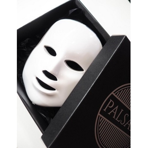 Ošetrujúci LED maska na tvár biela (LED Mask Color s White)