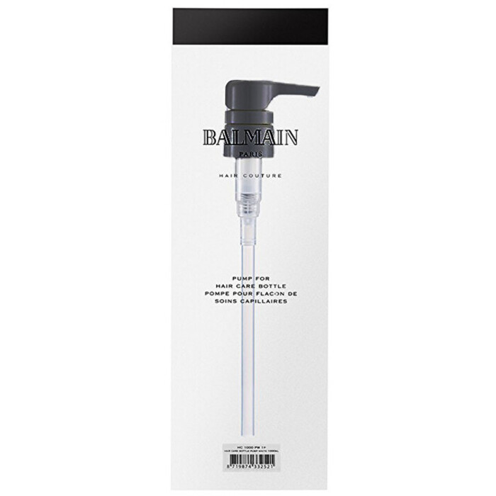 Hair Care Bottle Pump (čierna) - Pumpička pre vlasové produkty
