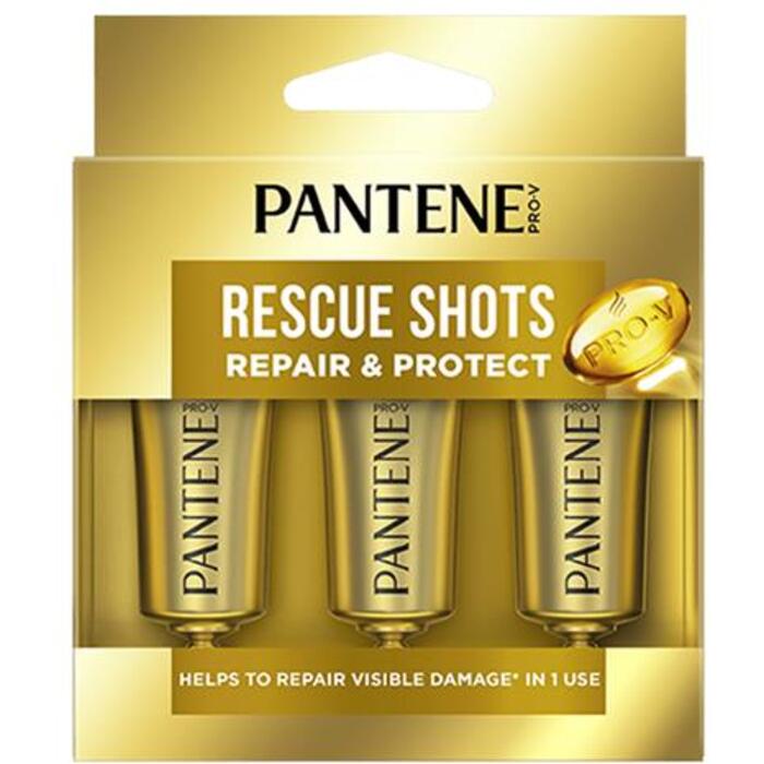 Pantene Intensive Repair Rescue Shots - Pohotovnostní sérum pro poškozené vlasy 3 ml