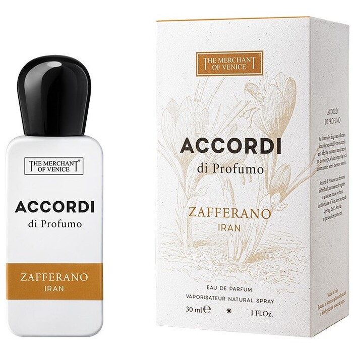 Accordi di Parfumo Zafferano Iran EDP