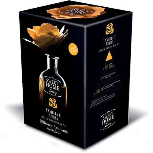 Vanilla & Amber Perfumed Diffuser - Parfémovaný difuzér