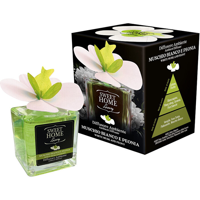 White Musk and Peony Luxury Diffuser - Aroma difuzér