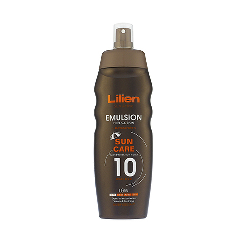 Lilien Lilien Sun Active Emulsion SPF 10 - Opalovací emulze 200 ml
