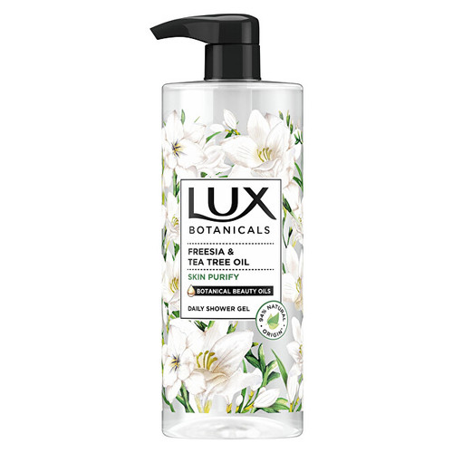 Lux Freesia & Tea Tree Oil Shower Gel - Sprchový gel s pumpičkou 750 ml
