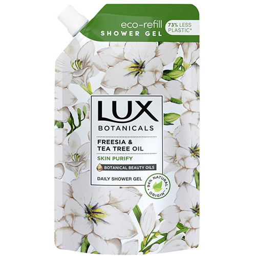 Lux Freesia & Tea Tree Oil Shower Gel ( náhradní náplň ) - Sprchový gel 500 ml