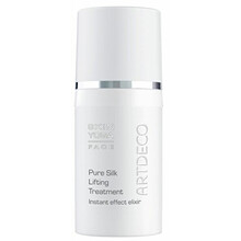 Skin Yoga Face Pure Silk Lifting Treatment - Hedvábně jemný vyhlazující koncentrát s hedvábím a extraktem z perel