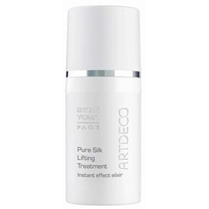 Skin Yoga Face Pure Silk Lifting Treatment - Hedvábně jemný vyhlazující koncentrát s hedvábím a extraktem z perel