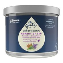 Aromatherapy Candle Moment of Zen - Vonná svíčka s vůní levandule a santalového dřeva