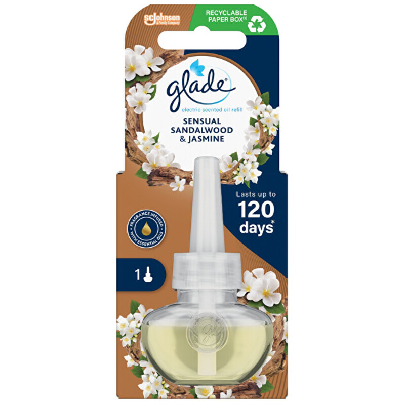 Sensual Sandalwood & Jasmine Refill - Náplň do elektrického osvěžovače vzduchu