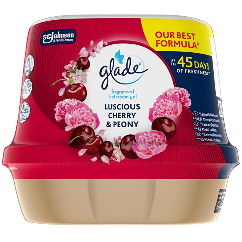 Luscious Cherry & Peony Gel - Vonný gel do koupelny