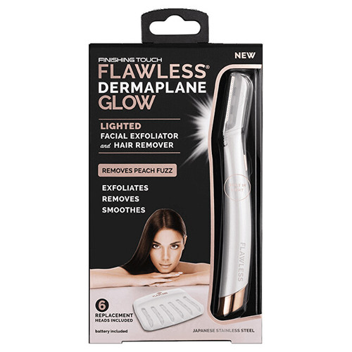 Dermaplane Glow Hair Remover - Odstraňovač chloupků na obličeji