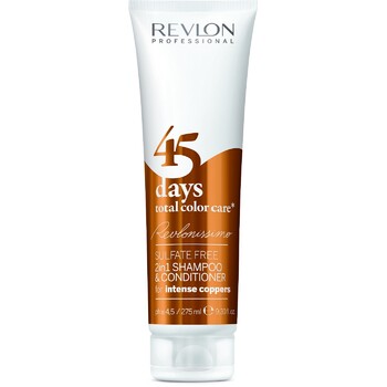 45 days total color care Shampoo&Conditioner Intense Coppers - Šampón a kondicionér pre intenzívne medené odtiene