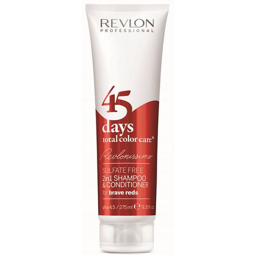 Revlon Professional 45 days total color care Shampoo&Conditioner Brave Reds - Šampon a kondicionér pro odvážné červené odstíny 275 ml