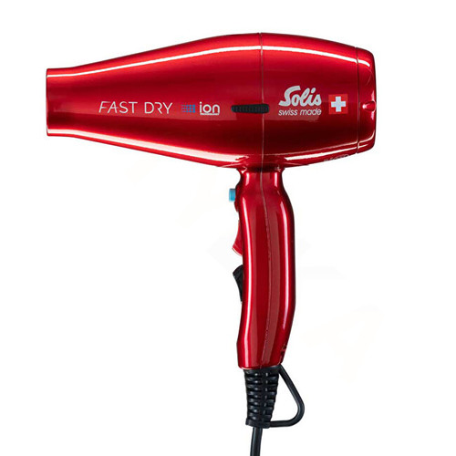 Solis Fast Dry Red - Fén na vlasy