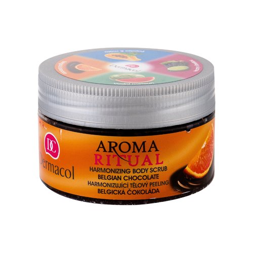 Dermacol Aroma Ritual Harmoning Body Scrub ( Belgická čokoláda ) - Tělový peeling 200 ml
