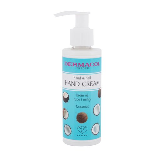 Dermacol Hand & Nail Hand Cream Coconut ( kokos ) - Zvláčňující krém na ruce a nehty 150 ml