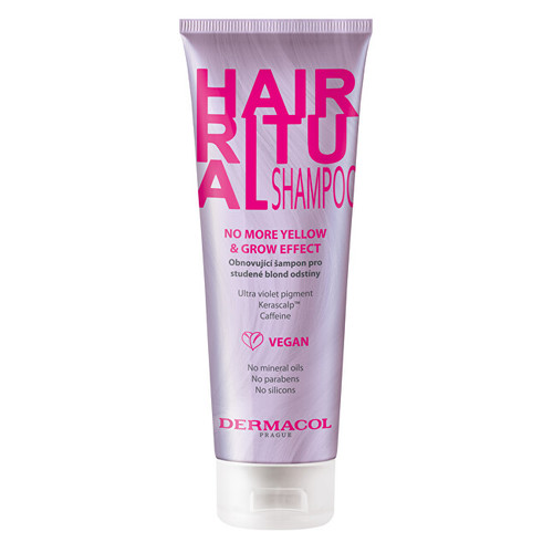 Hair Ritual No More Yellow & Grow Effect Shampoo ( studené blond odstíny ) - Šampon
